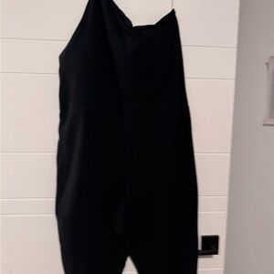 Black active jumpsuit